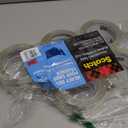 Scotch Heavy Duty Packaging Tape, 1.88" x 54.6 yd, Designed for Packing, Shipping and Mailing, Strong Seal on All Box Types, 3" Core, Clear, 6 Rolls (3850-6)