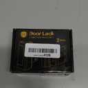 Home Security Door Reinforcement Lock - Child Proof Door Locks for Front Door Child Safety Lock High Door Locks for Kids Safety Withstand 800 lbs Top Flip Door Latch Lock for Inward Swinging Door