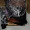 16 Inch 100% Real Hair Mannequin Head Training Head Manikin Cosmetology Doll Head for Hairdresser Practice Braiding Hair Styling with Clamp stand (16 Inch)