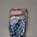 8.5 Inch Playground Balls Red, Blue, Green, Yellow and Rainbow! (1 Ball, USA Flag)