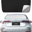 ZATOOTO Rear Windshield Sunshade for 2019-2024 Toyota Corolla Back Window Sun Shade Double Layer Design for Sunshade and Privacy Sun Blocker Rear Window Shade(Exclusively for Sedan Version)