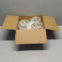 Modern Semi Flush Mount Ceiling Light, 3-Light Crystal Close to Ceiling Light Fixtures, Gold Kitchen Light Fixtures with Clear Crystal Shade, Hallway Light Fixtures for Hallway Bedroom Bathroom