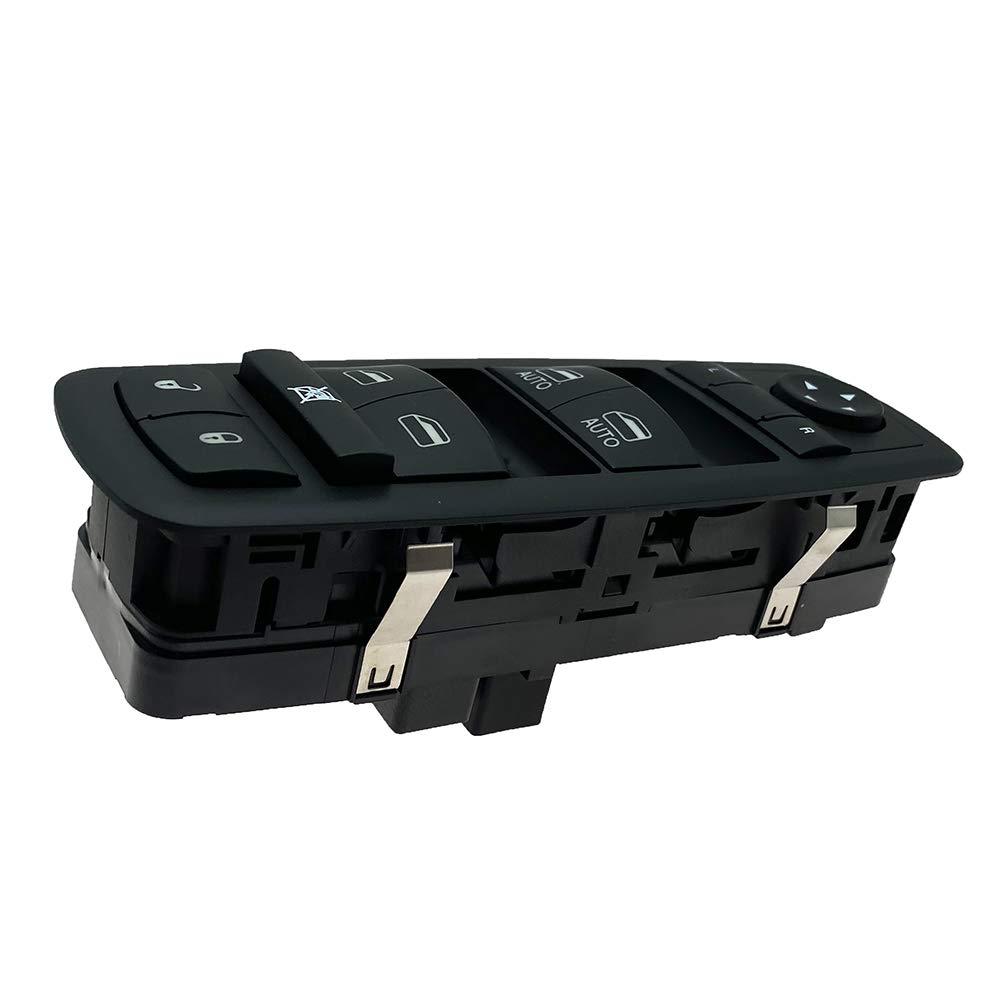 Master Power Window Switch Front Left Driver Side for Chrysler 200 300 Dodge Charger Ram Replace 68139805AA 68139805AB 68139805AC 68139805AD 68231805AA 68271206AA