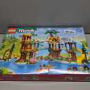 LEGO Friends Adventure Camp Tree House Building Toy - Pretend Play Toy Figures & Playsets for Girls & Boys, Ages 8+ Years - with 5 Mini Dolls & 5 Animal Figures - Gifts for Kids - 42631