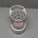 3 IN 1 Electric Makeup Brush Cleaner Machine With Makeup Brush Dryer-Holder-Portable Automatic USB Cosmetic Brushes Cleaner Tool for All Size Beauty Makeup Brush Set,Contour, Eyeshadow, Blush Brush (White)