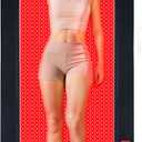 73"x33" Medical-Grade TPU Red Light Therapy Mat for Full Body Pain Relief, FSA&HSA Eligible Infrared Light Therapy Blanket, 1370LEDs (Black)