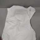 Sports Bras for Women Criss-Cross Back Padded Workout Tank Tops Medium Support Crop Tops for Women (White)