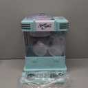 Nostalgia Snow Cone Shaved Ice Machine - Retro Table-Top Slushie Machine Makes 20 Icy Treats - Includes 2 Reusable Plastic Cups & Ice Scoop - Aqua