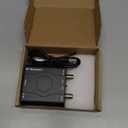 HDMI to RF Modulator, HDM61 VHF HDMI to RF Converter Adapter for TV NTSC Format Output, 1080P PLL Control for Home TV Game Console