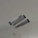 Enhon Pop up Stoppers Compatible with Moen Drain Components, Chrome Bathroom Sink Drain Plunger, 4-7/8 Tall, 1-1/4 Cap Dia, with 1 Mounting Hole and Gasket Seal, Replacement for 88994 (3 Pack)