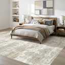 9x12 Area Rugs for Living Room Light Tea Green Creamy Grey