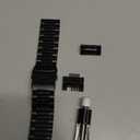 BINLUN Stainless Steel Watch Band, Metal Watch Strap for Men Women Replacement with Double-Lock Deployment Clasp Polished Watch Bracelet Silver Black Gold Rose-gold 18/19/20/21/22/24mm