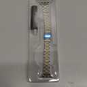 MioHHR Slim Metal Band Compatible with Apple Watch Band 42mm(Series 11 10) 41mm(Series 9 8 7) 40mm(Series 6 5 4 SE3/2/1) 38mm(Series 3 2 1),Stainless Steel iWatch Bands for Women,Silver/Gold