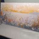 Canvas Wall Art Decor Wall Art Pictures for Living Room Artwork for Walls Large Coastal Beach Wall Art Prints Canvas Art Wall Decor Vintage Wildflower Wall Art Decorations Bedroom Home Decor 24"X48"