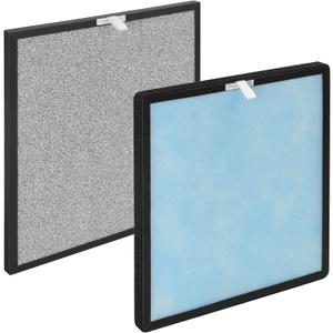 HSP001 Replacement Filter Compatible with HSP001 Air Cleaner Purifier,4 in 2 filters with Main Filter, Activated Carbon filters, 1 Pack HSP001 Replacement Filter Compatible with HSP001 Air Cleaner Purifier,4 in 2 filters with Main Filter, Activated Carbon filters, 1 Pack