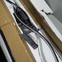 39.37Inch Linear Ceiling Light 6000K Black Modern Ceiling Light Fixture 28W Long Flush Mount Ceiling Lamp for Hallway, Kitchen, Bedroom, Dining Room