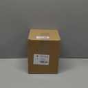 6" x 6" Extra Large Outdoor Waterproof Flameless Candle with 3 Wick, White Plastic Battery Operated LED Candle with Remote and Timer, Flickering Fake Pillar Candles for Garden Patio Porch Home Party