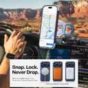 TORRAS Q3 Rugged for iPhone 17 Pro Case with 360 Rotating Magnetic Stand, Fit for MagSafe, 16FT Mil-Grade Drop Protection, Side Anti-Slip Grip, Camera Control Button, Microfiber Lining, Deep Blue