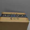 Double Light Battery Operated Wireless Wall Sconces with White Pleated Fabric lampshade, 2-Light Antique Brass Sconce for Bathroom Vanity Hallway Stairway Living Room (Gold)