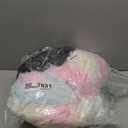 Calming Dog Beds & Cat Cave Bed with Hooded Cover,Removable Washable Round Beds for Small Medium Pets,Anti-Slip Faux Fur Fluffy Coved Bed for Improved Sleep,Fits up to 15/25 lbs(Colorful,M)