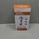 LEVERLOC Grab Bars for Bathtubs and Showers 2 Pack Suction Grab Bar, Heavy Duty 12 Inch Shower Handle Removable Bath Handrails for Seniors and Elderly, Bathroom Safety Grip No Drilling Waterproof Grey (Gray)