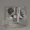 4pcs Knobs Fits for Whirlpool Super Capacity 465 Gas Range Oven Stove Burner Knobs, 8273103 Universal Replacement for WP8273103 8273107 AP6012363 8273111 ER8273103 PS11745570 WP8273103VP (Black)