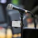 DOITOOL Mic Stand Phone Holder Clip with 180 Adjustable Rotating Head Secure Clamp for Smartphones Compatible with Microphone Stands Ideal for Music Recording and Streaming