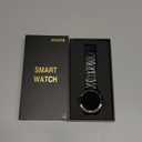 Smart Watch for Men Answer/Make Call for Android iPhone, 1.43" AMOLED HD Screen Men's Luxury Watch, 400mAh Heavy Duty Smartwatch Heart Rate Blood Oxygen Blood Pressure Sleep Monitor Pedometer, 2 Straps (Black)