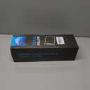 Neck Pillow for Sleeping, Travel Pillow, Camping Pillow, Ergonomic Memory Foam Compressible Medium Firm, Ideal for Home, Bedroom, Office and Camping (Light Blue, M) (M-17.7x12x4/3 In)