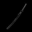 JIHPEN sword, Black Katana,Full Tang Samurai Sword,Sharp,Spring Steel Blade with Black Scabbard - 41inch Variety of Styles to Choose from