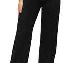 Women's Straight Leg Jeans Tummy Control Trendy High Waisted Stretchy Casual Denim Pants Baggy Trousers (Black, S)