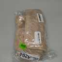 GRANNY SAYS Bathroom Toilet Rugs U Shaped, Bath Mats for Bathroom, Bath Rugs Non Slip Washable, Absorbent Microfiber Toilet Mat, Soft Plush Shaggy Bath Carpet, 20" x 24", Khaki