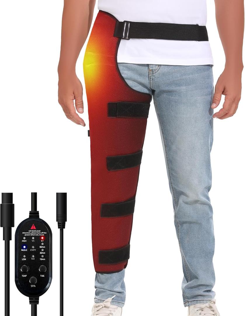 Leg Heating Pad Massager, Heating Pad for Legs, Heating Pads for Legs and Calf Heating Pad for Better Circulation, Pain Relief, Adjustable Size