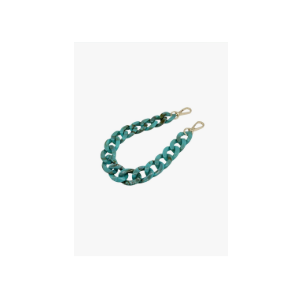 White Coffee Acrylic Resin Chain Purse Strap, 18 in DIY Acrylic Bag Chunky Purse Transparent Chain,