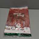 12 Pcs Camel Velvet Bows for Christmas Tree, Rustic Crafts Velvet Ribbon for Wreath, Xmas Home Decor, Wedding, Outdoor & Indoor Holiday Ornaments, Pre-Formed Bows (7.817.7 Inch)