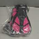 Greatever Snorkel Fins Adjustable Buckles Open Heel Swim Flippers Travel Size Short Swim Fins for Snorkeling Diving Swimming Adult Men Womens