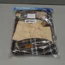 Kuoser Waterproof Dog Coat, Reversible Dog Jacket for Medium Dogs, Adjustable Durable Doggie Winter Coat Warm Puppy Cold Weather Apparel from Small to Large Breed, Brown M (Medium (Pack of 1))