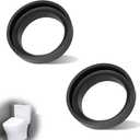 2-Pack 9BU024E Tank to Bowl Gasket - Perfectly Compatible with Toto Drake Toilet, Replacement Gasket for Toilet, Fits Most 3" Two-Piece Toilets - Ensures Leak-Free, Hassle-Free Operation