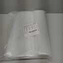 100 Count Large Zip Plastic Bags for Storage Bulk 14"20", 3 Gallon | 2 mil Thick Reclosable Jumbo Bags for Household, Clothes, T-shirts Packing