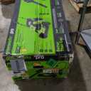 Greenworks 80V 21 Brushless (Push) Cordless Electric Lawn Mower + (500 CFM) Axial Leaf Blower (75+ Compatible Tools), (2) 2.0Ah Batteries and 30 Minute Rapid Charger