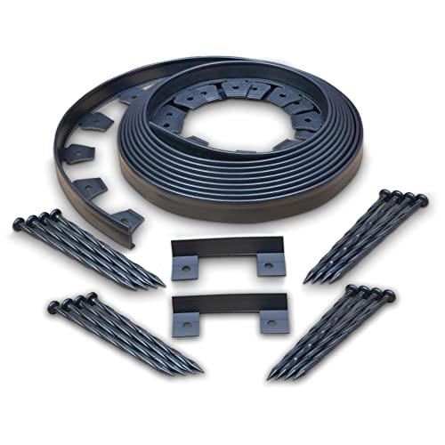 EASYFLEX No-Dig Edging Kit, 50-Feet