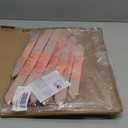 OBBOLO Nude Pink Tissue Paper Pompoms Decorations 9 Pack, 10 12 14 Inch Large Hanging Paper Pompoms with Satin Ribbon for Pink Party Decor, Ceiling Arch Party Decor for Wedding Baby Shower Birthday