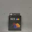 Amazink 4 Pack Ink Cartridge Compatible with HP 923XL 923. Includes Black, Cyan, Magenta and Yellow Cartridges. 923e Works with Printers OfficeJet 8120, 8130, OfficeJet Pro 8135e, 8138e, 8122e.