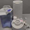 Vicks Warm Mist Humidifier FilterFree 1Gal Tank, Auto ShutOff, Night Light, VapoPad and VapoSteam Compatible (White)