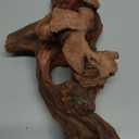 Natural Wood Aquarium Cave Betta Fish Hideout for Aquarium Fish Tank Decorations-Reptile Hide-Snake Hide-Cave for Cichlids Habitat Shelter for Crayfish Shrimp and Other Aquatic Pets 6.1-9.8" (multi-hole)