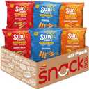 SunChips 100% Whole Grain Chips, Variety Pack, 1 oz Bags, Pack of 40, No Artificial Flavors, No Colors from Artificial Sources, Best By: 26/08/2025