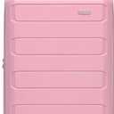 Traveler's Choice Pagosa Hardshell Expandable Luggage with Spinner Wheels, Pink (26)