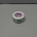 Hcode 1.5" Round Green Bear Paw Print Stickers Dog Puppy Paw Stickers 500 Pieces per Roll (1 roll, Green)