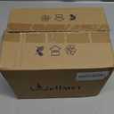 Wellmet Small Lamp Shade,ONLY for Candle Bulbs,Clip-on Drum Lamp Shades,Set of 6, 3" X 6" X 5", Linen