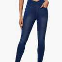 IUGA Women Jeans High Waisted Stretchy Jeans Jeggings for Women Pull on Skinny Jean with Pockets Trendy,3XL